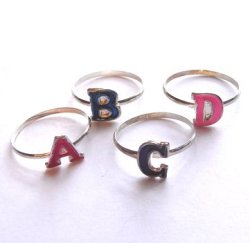 画像1: Vintage Alphabet Ring