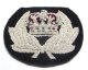 イギリス　Crown Emblem (Black) 51*65mm