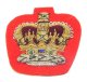 イギリス　Crown Emblem (Red) 47*50m