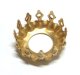 Brass Crown Setting for 15.75mm