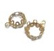 Brass Lacy Round Setting for 9mm