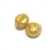 Gold Round Souffle 8mm 