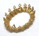 Brass Crown Oval Setting for 25*18mm