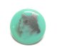 Green Cat Glass Button 18mm
