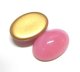 Pink Opal FB Oval 18*13mm 