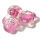 Rose Givre Rose Button 14*14.5mm