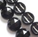2hole French Jet Round Beads 13mm