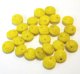 Opaque Yellow Round Beads 6mm (10個入り）