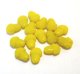 Opaque Yellow Acorn Beads 6.3*4.7mm (10個入り）