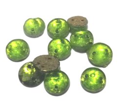 画像1: Lt.Green Sew on Beads 6.5mm (5個入り）