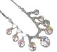 Antique Iris　Glass Necklace