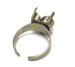 画像2: AG Heart Ring Setting for Art.4800 15.4*14mm