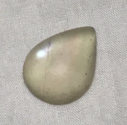 画像1: Antique Matte Opal Pear 16.7*12.8mm