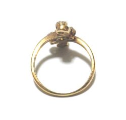 画像3: Antique Rose Cut Diamond 18K Ring