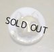 Vintage White/Gold Cat Glass Button 22.5mm