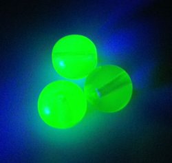 画像2: Uranium Glass Round Beads 10mm 
