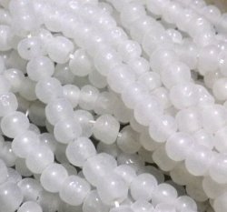 画像1: Alabaster Broque Beads 5mm (1連）