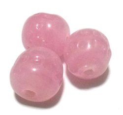画像1: Pink Baroque Beads 12mm (2個入り)