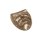 画像1: Amethyst Mask Shaped FB Stone 12*10mm (1)