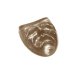 Amethyst Mask Shaped FB Stone 12*10mm