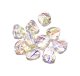Iris Glass Beads 約7.4*7.3mm(10個入り）
