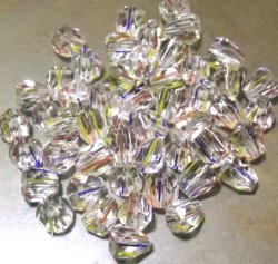 画像3: Iris Glass Beads 約7.4*7.3mm(50個入り）