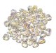Iris Glass Beads 約7.4*7.3mm(50個入り）