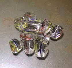 画像2: Iris Glass Beads 約7.4*7.3mm(10個入り）