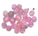 Pink Opal Glass Beads Set C