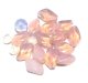 Pink Opal Glass Beads Set A