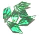 Lt.Emerald Diamond Pendant 18*7mm