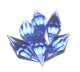 Sapphire Diamond Pendant 18*7mm