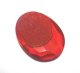 Vintage Red Floral Oval Pendant 37.5*28.5mm