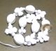 White Nuts Beads 1連　22cm