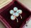 画像3: Antique Double Shamrock Brooch