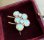 画像4: Antique Double Shamrock Brooch