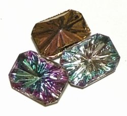 画像1: Vitrai Light Starbrust Octagon 18*13mm
