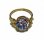 画像4: Vintage Iris Gass Ring size12