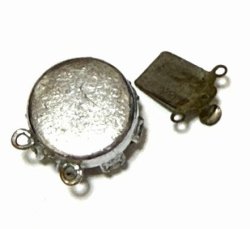 画像2: Antique Paste Clasp 16*19.5mm