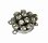 画像1: Antique Paste Clasp 16*19.5mm (1)