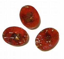 画像2: Red Dragon's Breath Oval 16*12mm
