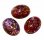 画像1: Red Dragon's Breath Oval 16*12mm (1)