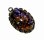 画像1: Black Dragon's Beath Oval 18*13mm (セット済み） (1)