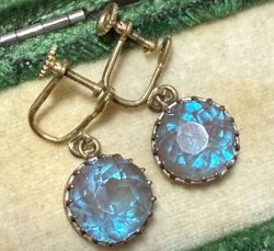 画像2: Antique Saphiret Earrings