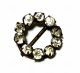 Antique Tiny Round Buckle 15mm