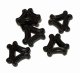 Black Triangle Beads 14*12mm (10個入り）