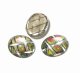 Snake Skin Pattern FB Oval 10*8mm