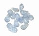 Lt. Blue Swirl Drop 10*6mm (10個入り)