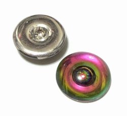 画像2: Animal Eyes Vitrail Medium FB Round 14mm