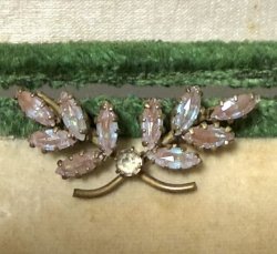 画像1: Antique Saphiret Leaves Brooch